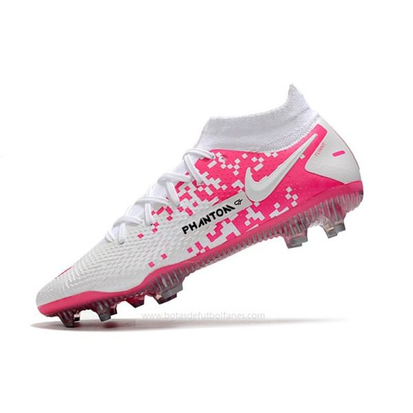 Nike Phantom GT Elite DF FG Vit Rosa